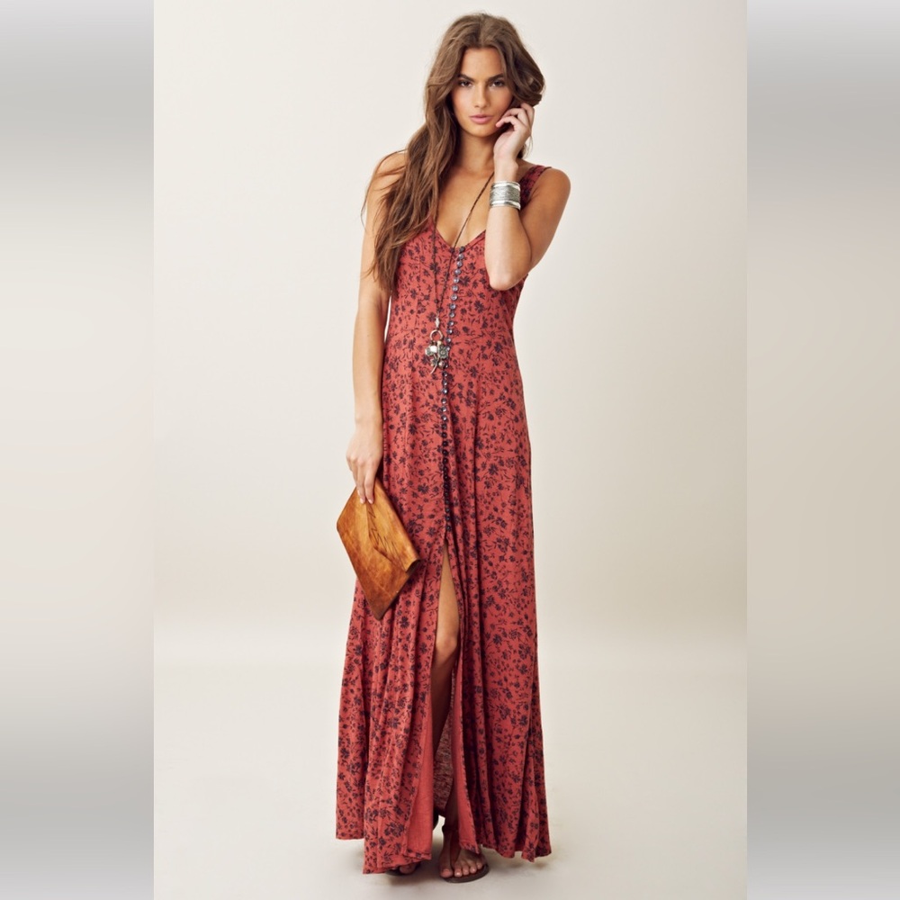 Free People Gold Coast Maxi Dress